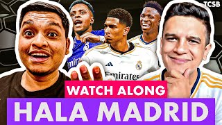 Real Madrid Vs Manchester City Watch along  Its Comeback Time [upl. by Orelie114]