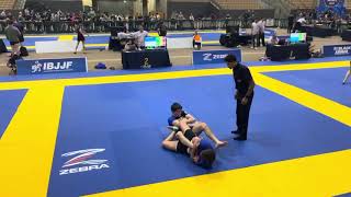 High Level IBJJF Match Against the 10 Ranked Blue Belt [upl. by Ettelohcin]