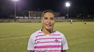 Furman Paladins Womens Soccer ⚽️ Interview furman furmanjoust furmanpaladins socon [upl. by Eichman]