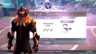 113 CHAIN BLADE TEMPEST SOLO DAUNTLESS TRIALS RIFTSTALKER [upl. by Millman]