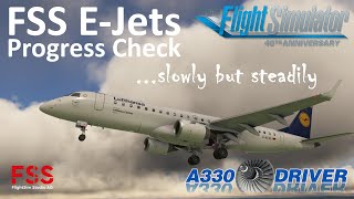 FSS EJets Progress Check  Slowly but Steadily Now we need that FMS  Real Airline Pilot [upl. by Septima]