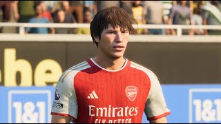 Andrei Arshavin FIFA 24 pro clubs look alike tutorial  EA SPORT FC 24  Arsenal  Career mode [upl. by Kuhlman]