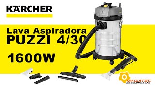 Lavaspiradora karcher 1600W Puzzi 430 Classic MX [upl. by Bazil]