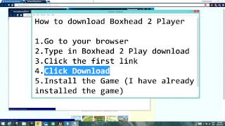 How To Download Boxhead 2 Player [upl. by Tezil882]