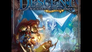 Descent Journeys in the Dark Second Edition  Board Game Overview [upl. by Ahsenaj]