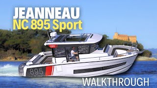 Jeanneau NC 895 Sport😍 walkthrough [upl. by Hu]