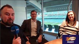 RTÉ Rugby podcast Heaslip and Tyrrell react to Irelands Six Nations squad [upl. by Bette-Ann785]