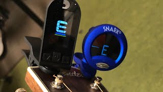 Tuner Comparison D’Addario Equinox VS Snark [upl. by Mahan]