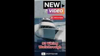 Walkthrough 92 Viking Yachts Sportfish Yacht  92 Viking Enclosed Bridge [upl. by Lavina61]