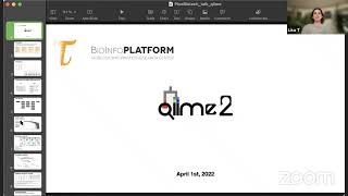 QIIME2 for Metagenomics Data Analysis on TBioinfo platform  By Elizaveta Taranenko [upl. by Essy]