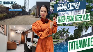 Grand Realty Tathawade  Teaser Pricing Offers Plans  Grand Exotica Tathawade [upl. by Yetsirhc925]