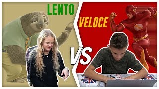 LENTI vs VELOCI  differenze by Lukas Ceci e Lisa [upl. by Elazaro]