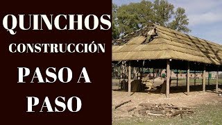 Construcción de Quinchos paso a paso [upl. by Engamrahc]