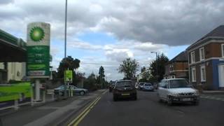 Driving Along Worcester Road A449 Malvern amp Newland Worcestershire England 30th August 2010 [upl. by Wyn]