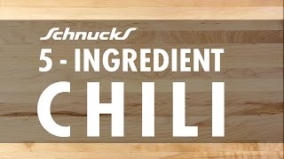 Schnucks 5Ingredient Chili [upl. by Harri357]