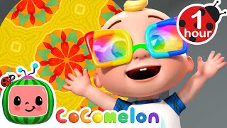 Beautiful Colors in Kaleidoscope  KARAOKE  BEST OF COCOMELON  Sing Along With Me  Kids Songs [upl. by Donnie]