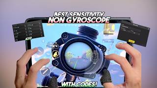 4K Update 34🔥 Zero Recoil Sensitivity For Non Gyroscope  Best Sensitivity For PUBG Mobile [upl. by Stig]