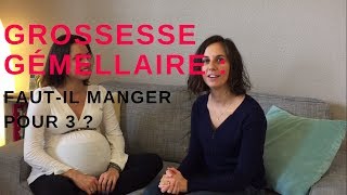 Grossesse Gémellaire et Alimentation  Interview dune maman enceinte de jumeaux [upl. by Ariew]