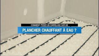 Tuto MAPEI  Coller du carrelage sur un plancher chauffant [upl. by Lister]