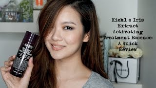 Kiehls Iris Extract Activating Treatment Essence Any Good [upl. by Nnaitak]