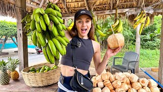 NICARAGUAN STREET FOOD  Travelling the jungles of Nicaragua [upl. by Alliscirp159]