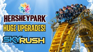 HUGE Upgrades Coming To HersheyParks SkyRush [upl. by Kampmann]