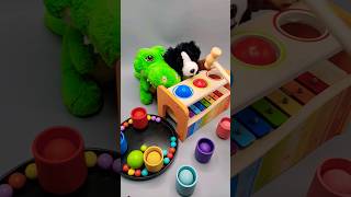 Ball Mallet 🐸 with Xylophone 🌈 Oddly Satisfying video sweetmarblescandy ballmallet xylophone [upl. by Anotal]