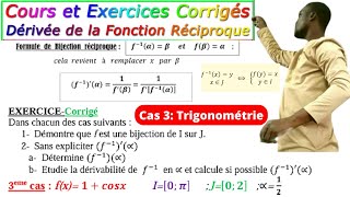 Bijection dune fct°de I sur JRéciproque f1cas trigonométrie [upl. by Yramanna]