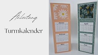 Turmkalender  Tischkalender  Neujahr  Goodie [upl. by Nnaeerb]