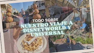 LO QUE DEBES SABER PARA ORGANIZAR TU VIAJE DISNEYWORLD Y UNIVERSAL [upl. by Kaenel406]