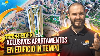 Venta pisos en Benidorm Exclusivos Apartamentos en edificio In Tempo Imobiliaria Alegria [upl. by Marci]