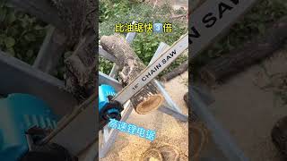 High speed lithium chainsawchainsaw hardware tools viralvideo foryou [upl. by Flan454]