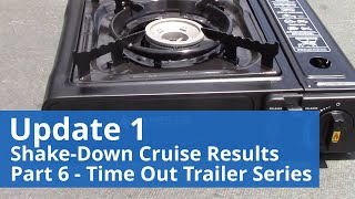 Motorcycle Camper Trailer Update – Time Out Trailer Part 6 [upl. by Nielson277]