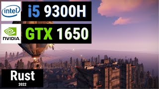 Core i5 9300H  GTX 1650  RUST [upl. by Schwartz]