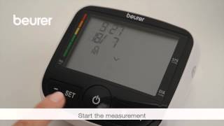 Quick start video for the BM 40 blood pressure monitor from Beurer [upl. by Schwing178]