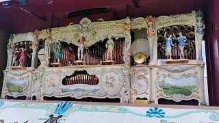 Fairground Organ at the Lincolnshire Steam and Vintage Rally 2023 [upl. by Mellman175]