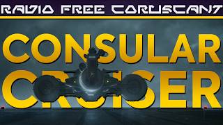 Consularclass Cruiser The Republics Smallest Warship  Star Wars Ship Breakdown [upl. by Azalea]