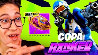 ¡EL MEJOR PARAGUAS Consiguiendo RECOMPENSAS GRATIS AHORA COPA RANKED en FORTNITE TEMPORADA 2 [upl. by Grindle]