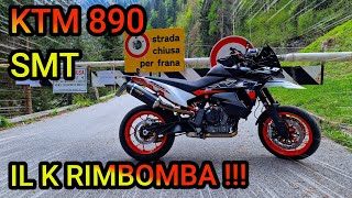 KTM 890 SMT  STRADA TOP CON SORPRESA   4K  🇮🇹 [upl. by Oringa]