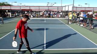 USAPA Pickleball Nationals 2013 Mens Singles 35 GOLD Medal part 3 of 3 presented by Valenti Sports [upl. by Ewart]