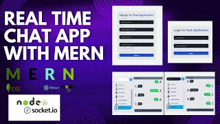 Build a Complete Chat App with MERN Stack  React Express NodeJS MongoDB and Socketio  mern [upl. by Etteb]