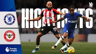 Chelsea 02 Brentford  HIGHLIGHTS  Premier League 202324 [upl. by Eslek]