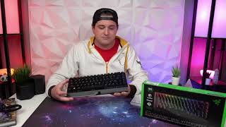 Razer BlackWidow V3 Mini HyperSpeed review and unboxing 2021 [upl. by Hedley]