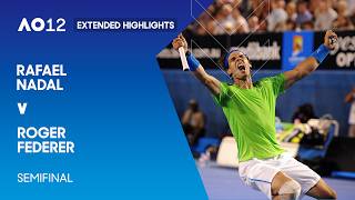 Rafael Nadal v Roger Federer Extended Highlights  Australian Open 2012 Semifinal [upl. by Allista]