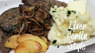 Berlin Style Fried Liver With Apples amp Onions [upl. by Petersen]