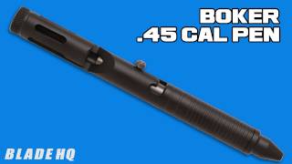 Boker 45 CAL Tactical Pen Review [upl. by Julietta]