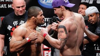 Rousimar Palhares vs Alan Belcher  Most Attractive KO In The UFC Ever [upl. by Ittocs]