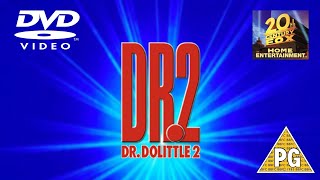 Opening to Dr Dolittle 2 UK DVD 2001 [upl. by Mohn631]