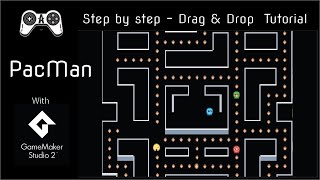 Game Maker Studio 2 Pacman drag and drop [upl. by Ursala]