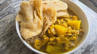 Lets cook with me  Guyanese style oil roti  1 HOUR ROTI START TO FINISH [upl. by Dionisio]